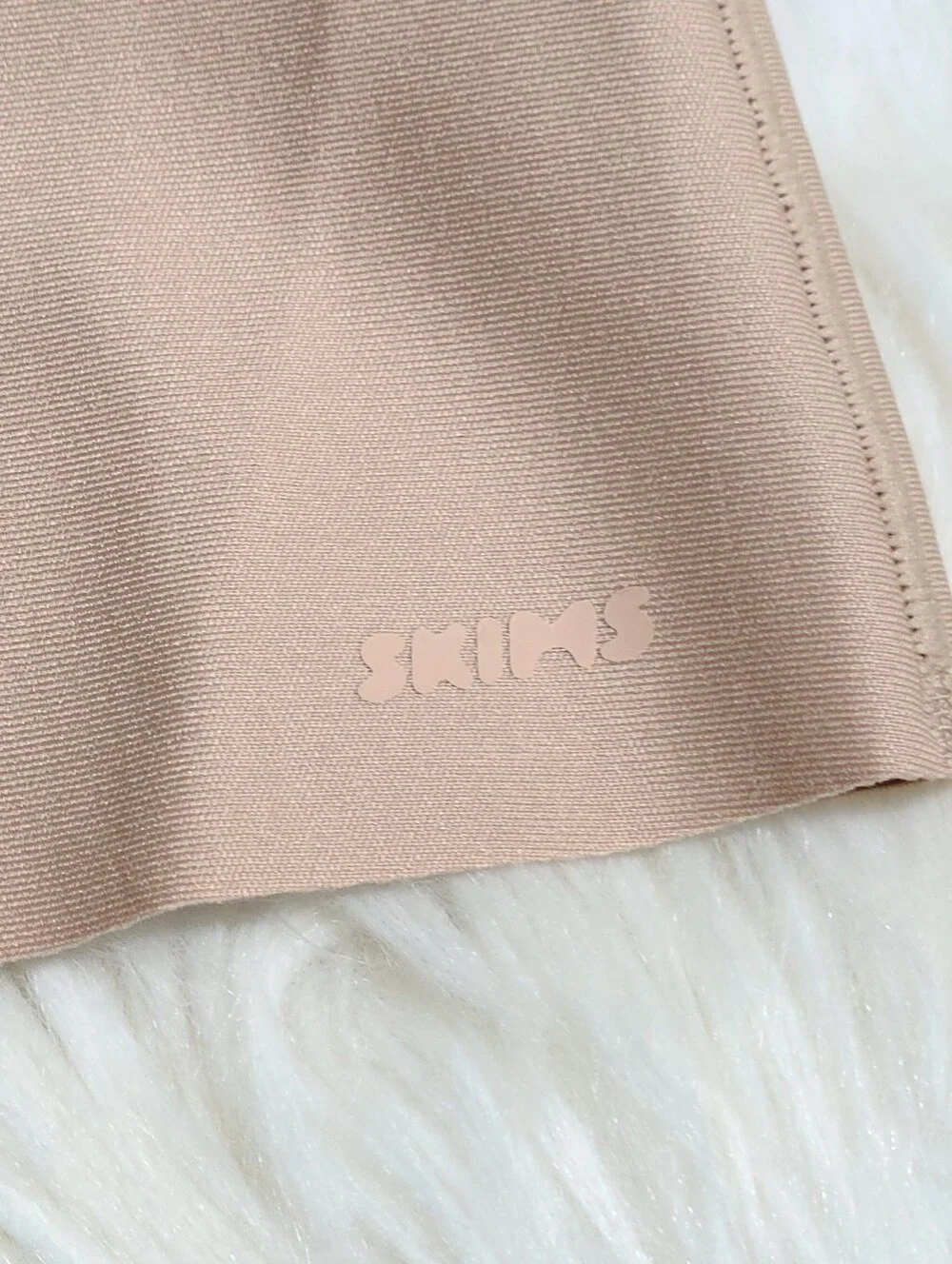 SKIMS Body Core Sculpt Open Back Mid Thigh Bodysuit Tan Clay XS NEW
